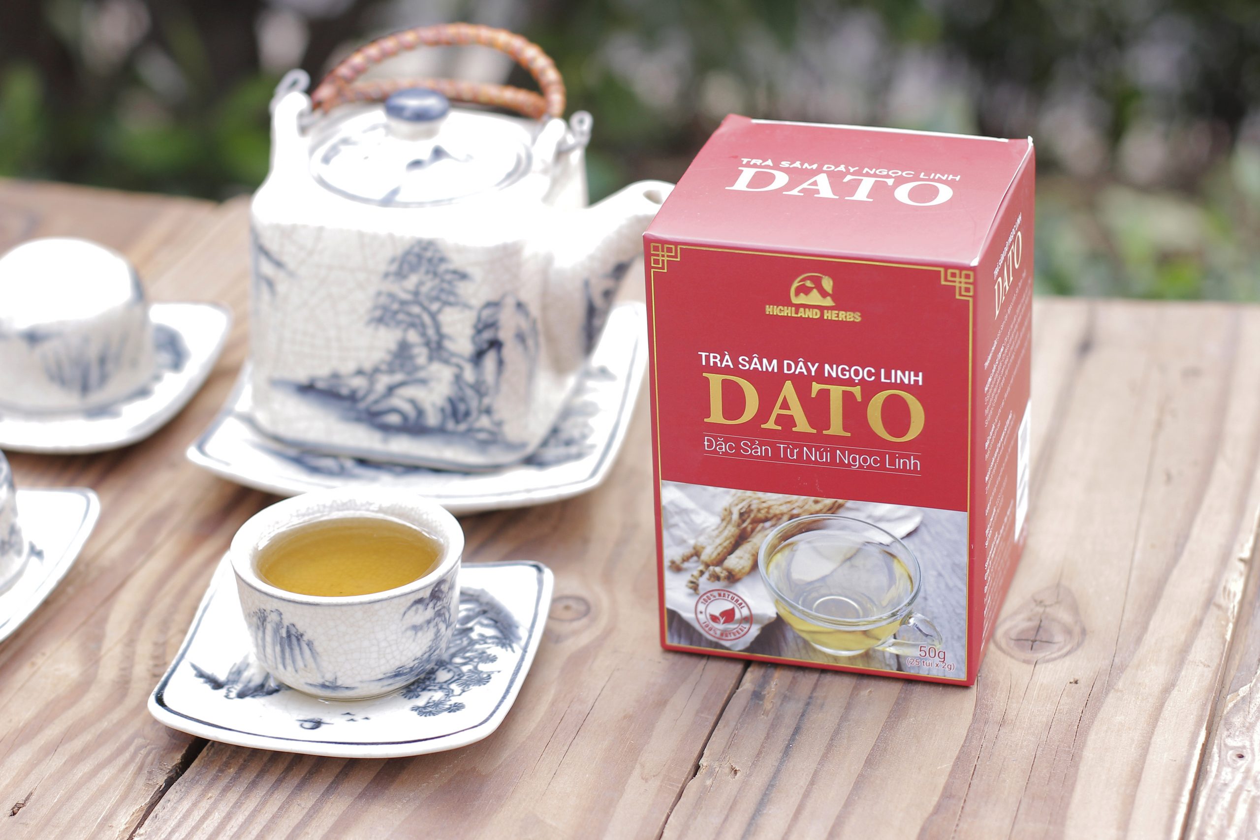 Trà sâm dây Ngọc Linh Dato