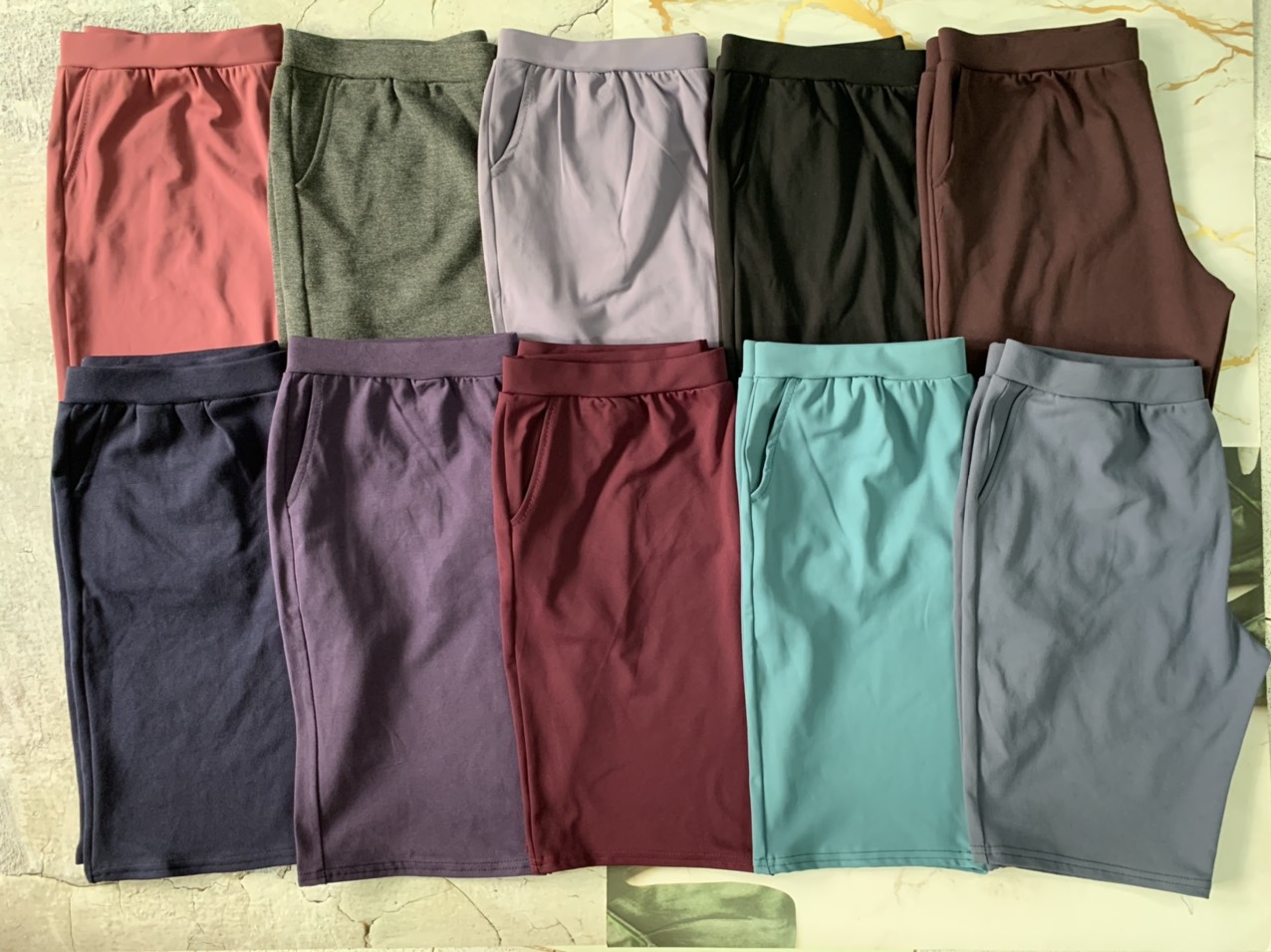Quần short ngố nữ thun 4 chiều