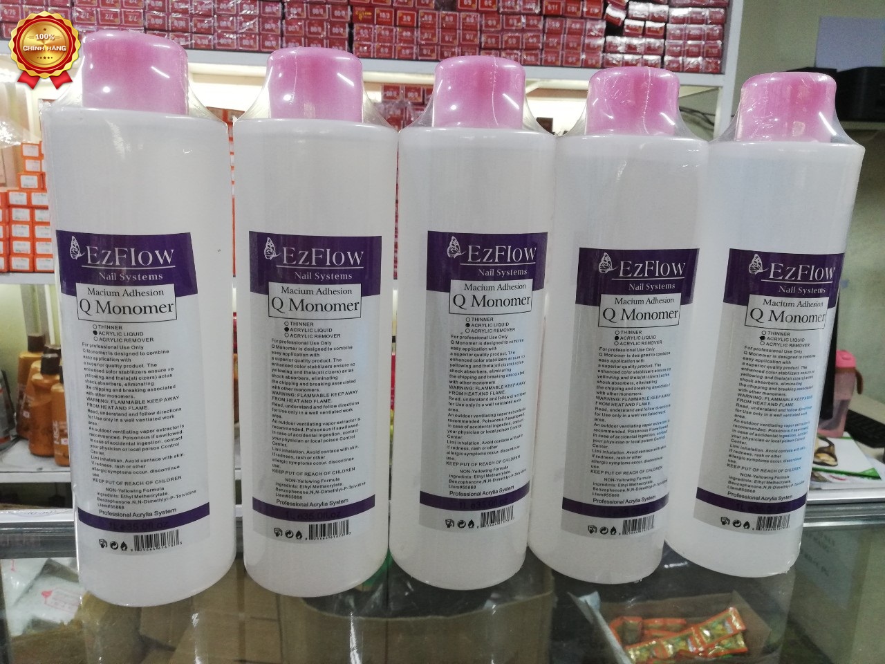 dung dịch đắp bột nặn hoa Ezflow(1 chai 1000ml)