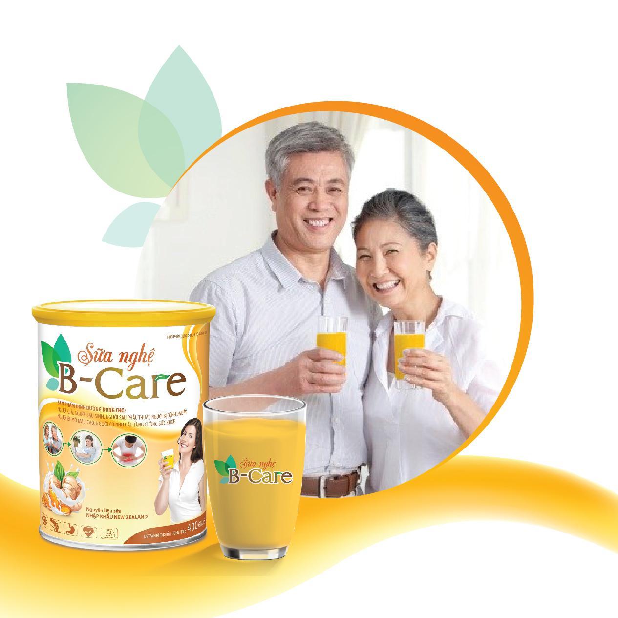 Sữa nghệ B-Care Lon 400gr