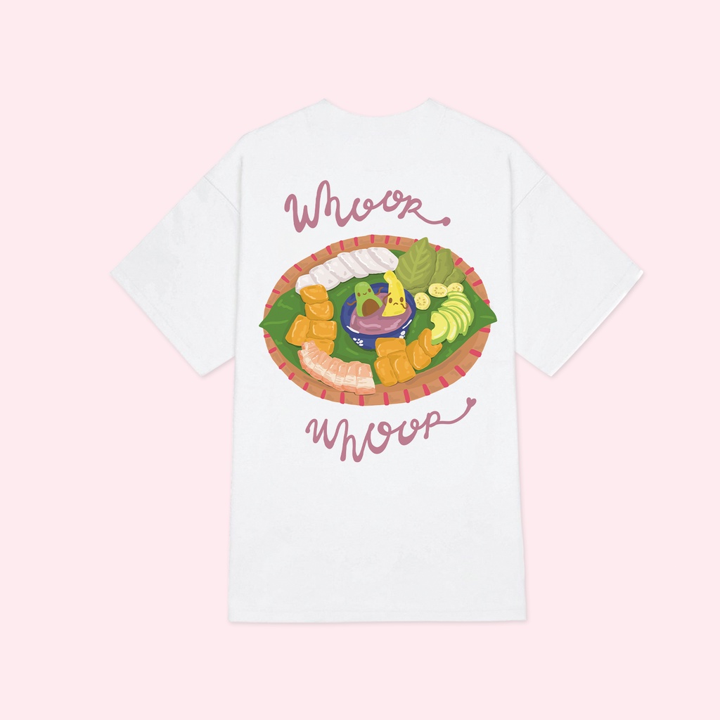 Áo Thun WHOOP. "Mlem Bún Đậu"