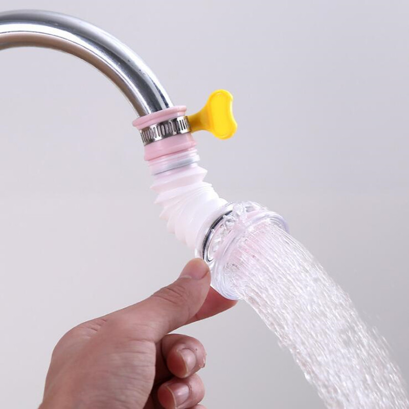 Water filter at the faucet