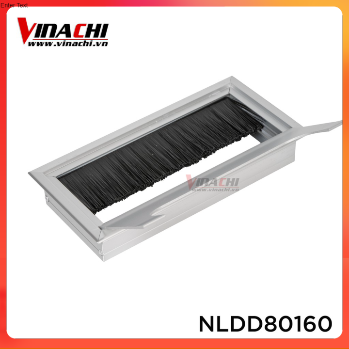 Nắp luồn dây điện nhôm chữ nhật - nắp luồn dây điện nhôm sử dụng cho bàn làm việc, bàn máy tính ...