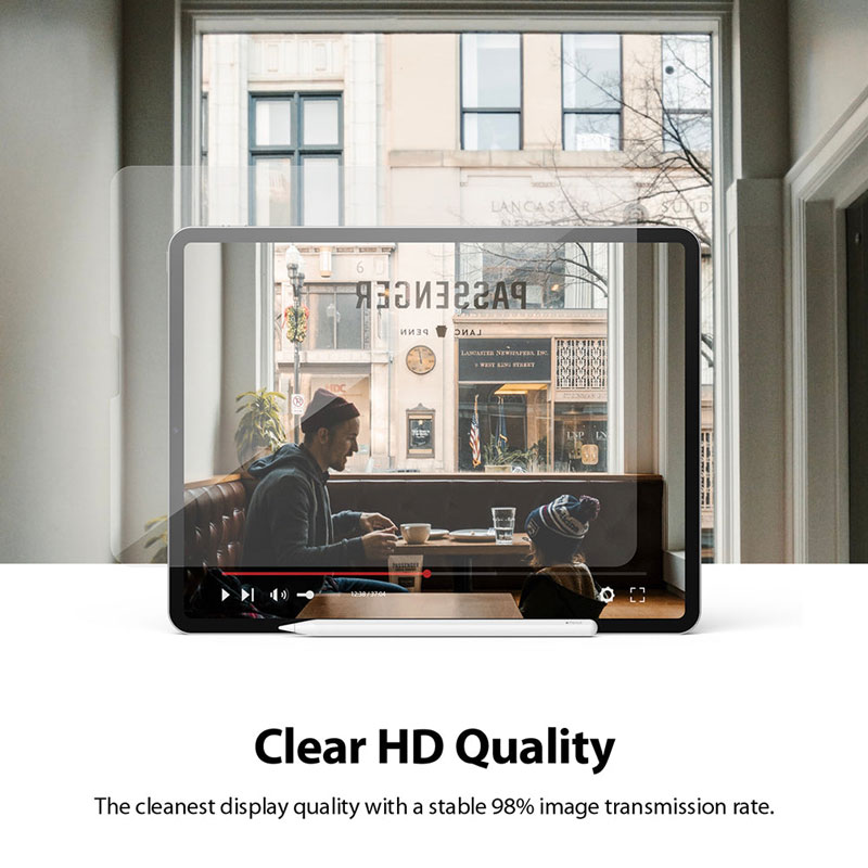 Dán cường lực iPad Pro 12.9″ M2/M1 RINGKE Screen Protector Full Glass