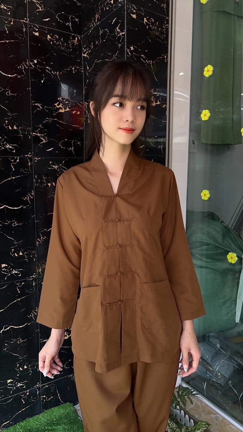 Đồ Lam Đi Chùa la hán nam nữ