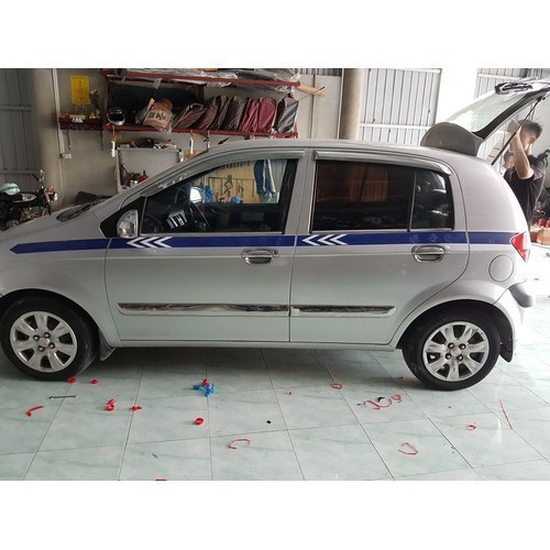 Ốp Nẹp thân sườn xe Hyundai Getz Mạ Crom