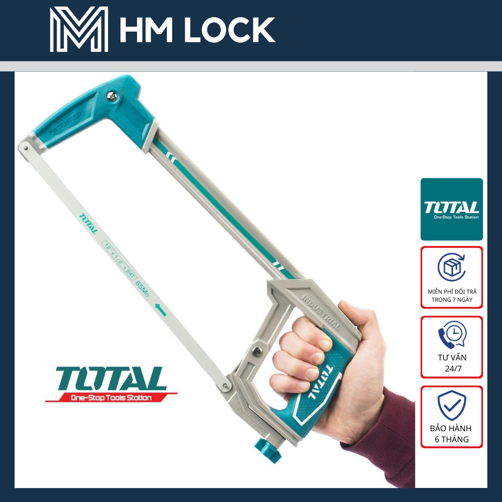 Khung cưa sắt 12 inch total - hàng chính hãng - tht54106 - hm lock