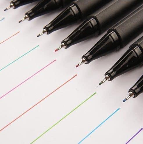 Bút lông kim màu, nét siêu nhỏ, Artline, EPFS-200