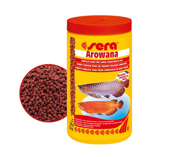 Thức ăn cá Rồng và cá Săn mồi Sera Arowana