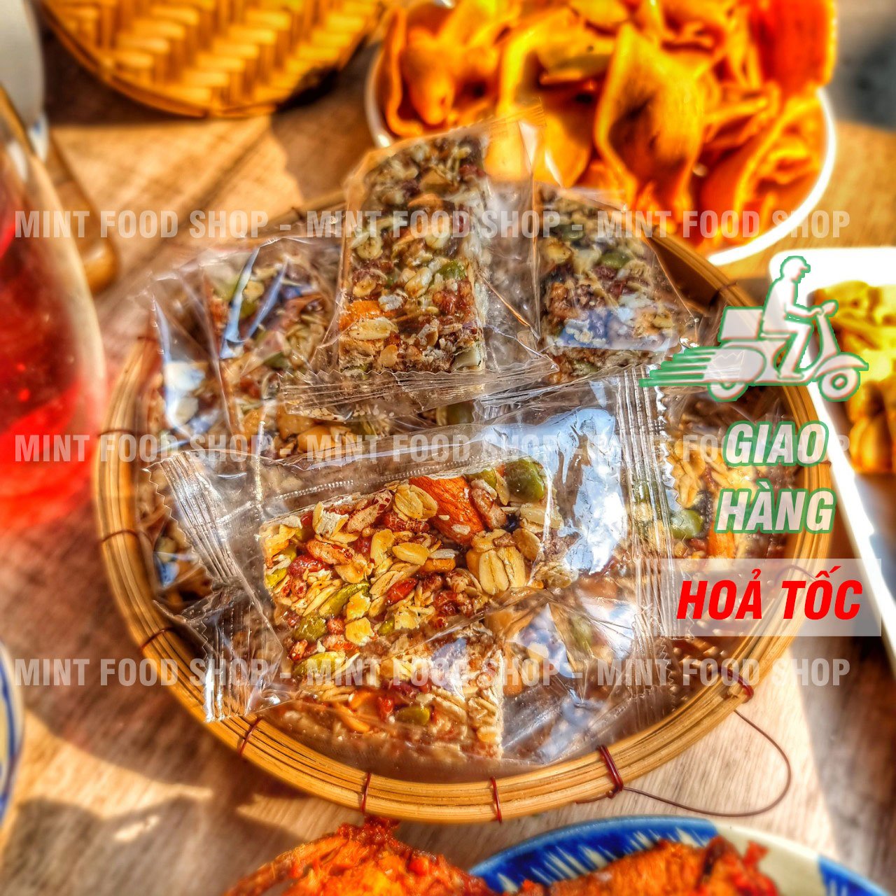 Thanh Granola (Granola Bar) Túi 500Gr