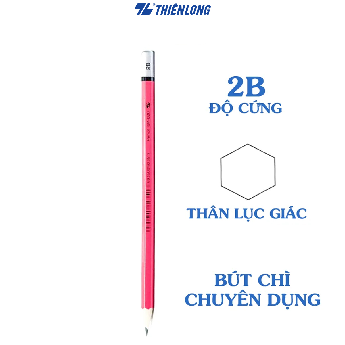 Combo 10 bút chì gỗ thiên long gp-020