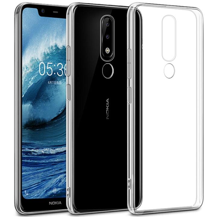 ỐP LƯNG DẺO SILICON TRONG SUỐT ĐIỆN THOẠI NOKIA 5.1 PLUS