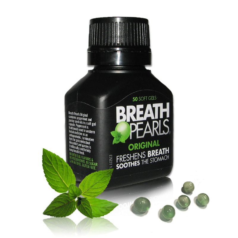 Kẹo thơm miệng Breath Pearl Úc