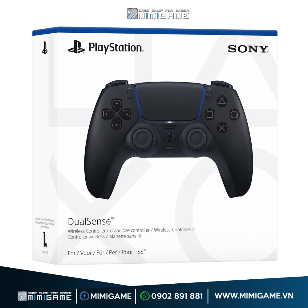 [HCM] Tay Cầm Không Dây Dualsense PS5 / Black
