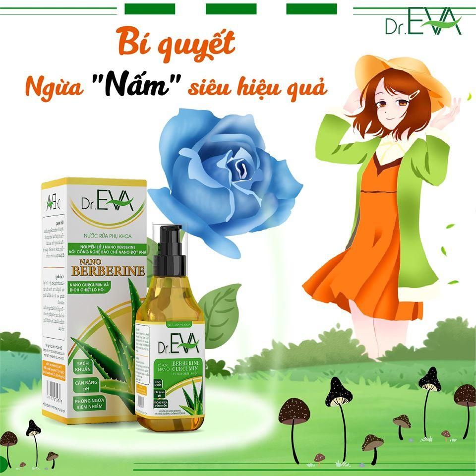Dung dịch rửa phụ khoa Dr Eva .
