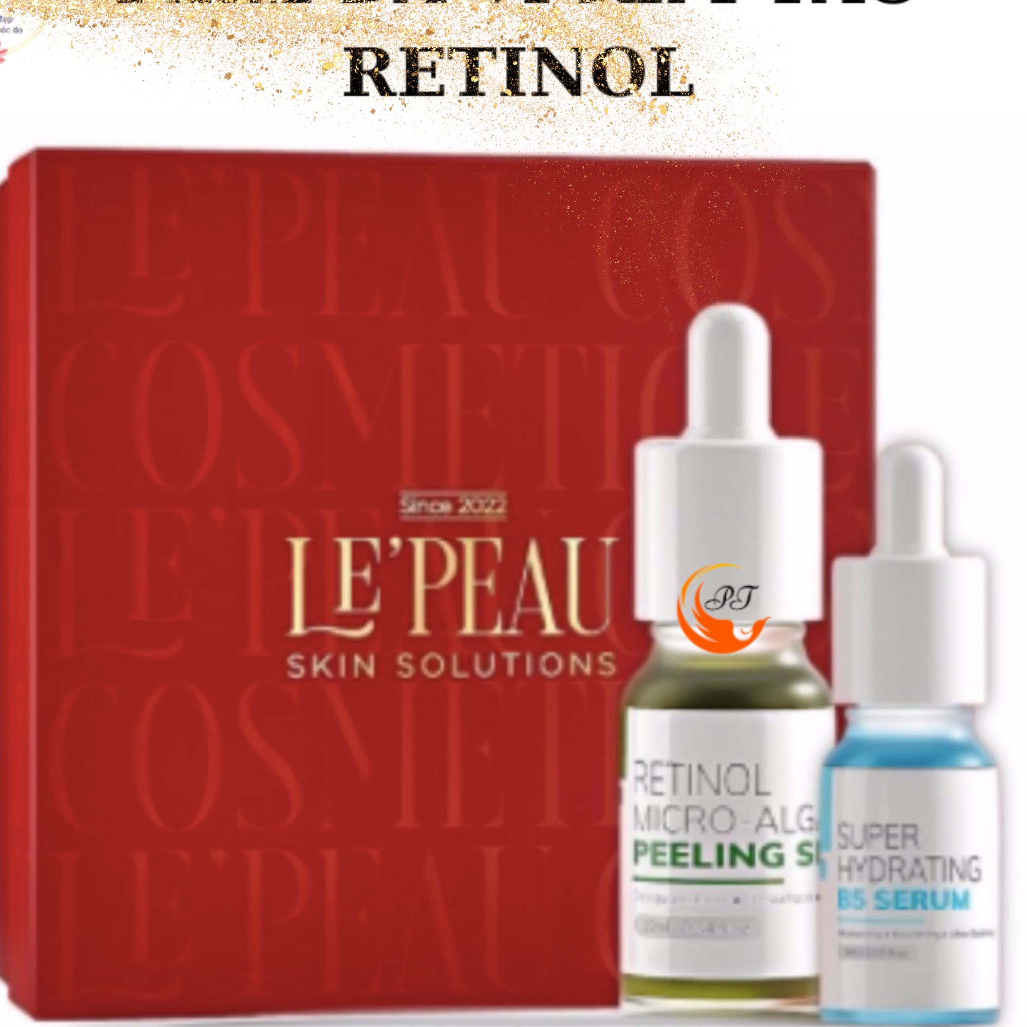 COMBO PEEL DA VI TẢO RETINOL