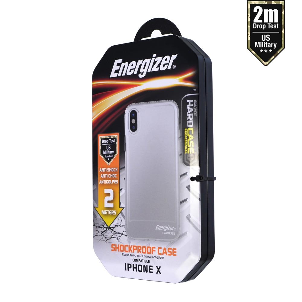 Ốp lưng trong Energizer chống sốc 2m cho iPhoneX - ENCOSPIP8TR