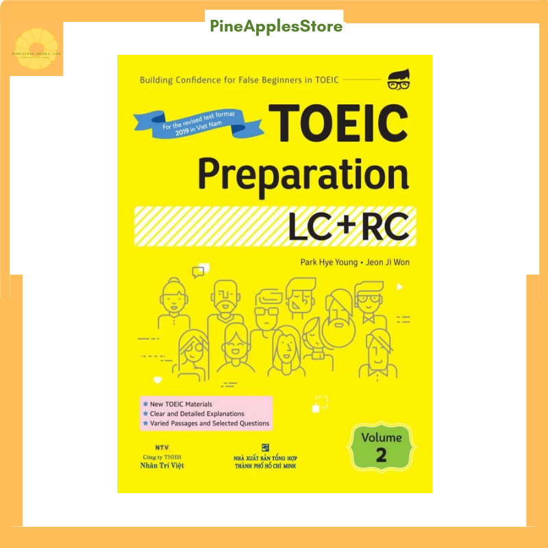 Sách TOEIC Preparation LC + RC Volume 2