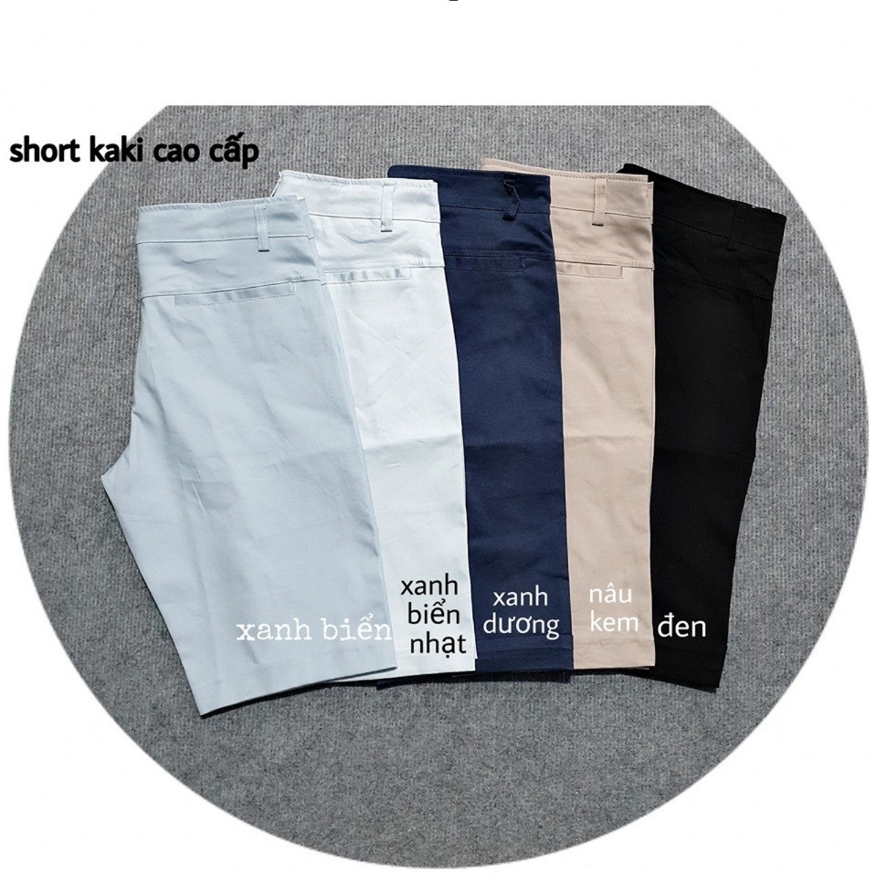 [HCM]Quần Short Nam Kaki Form Ôm Co Giãn