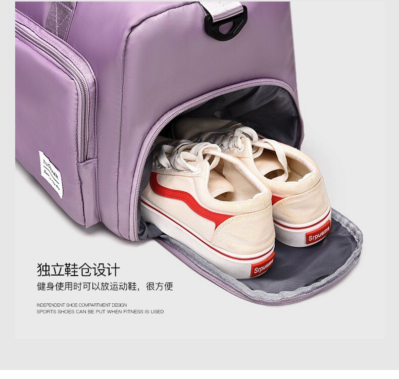 HOÀN TIỀN 15% - Túi du lịch size Lớn nhiều ngăn để đồ rộng có ngăn đựng giày đeo vai đeo chéo tiện lợi