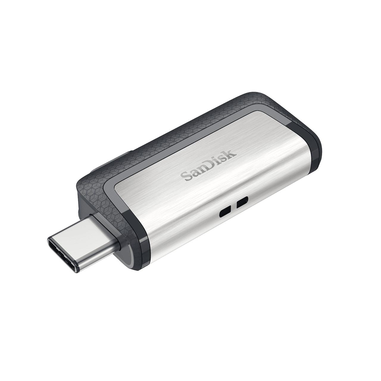 USB OTG Sandisk Ultra Dual Type-C 3.1 32GB 150MB/s (Bạc) - Nhat Tin Authorised Store