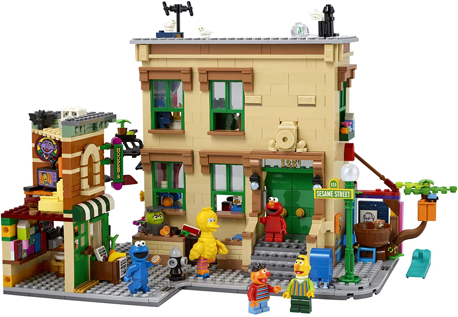 [HAPPY BRICKS] - LEGO  IDEAS - 21324 - 123 SESAME STREET