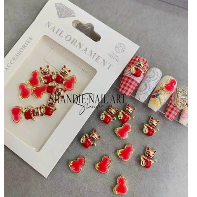 Cham tết cham nail các mẫu HOT mới nhất