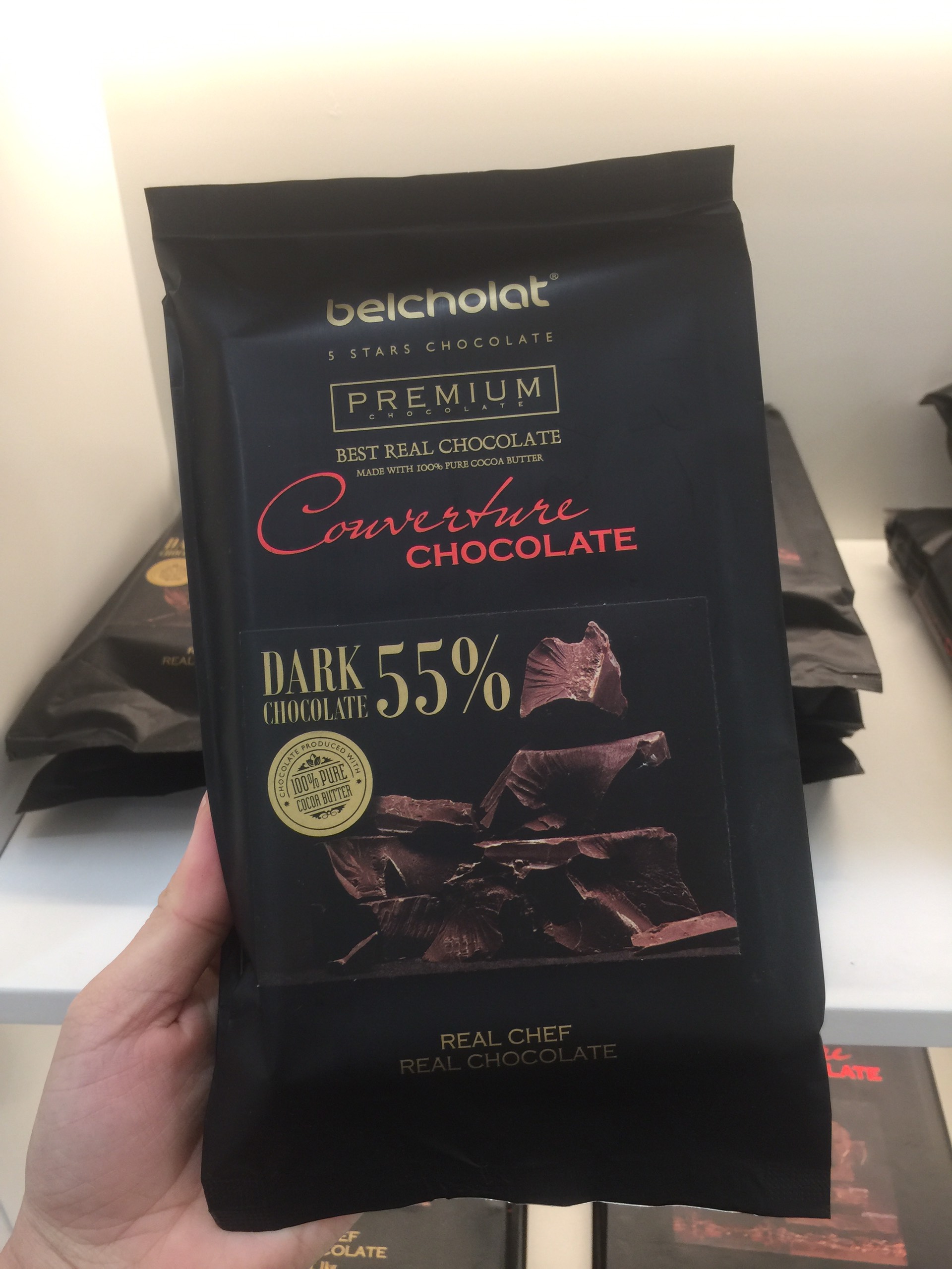 Socola Đen Couverture 55% – block 500G