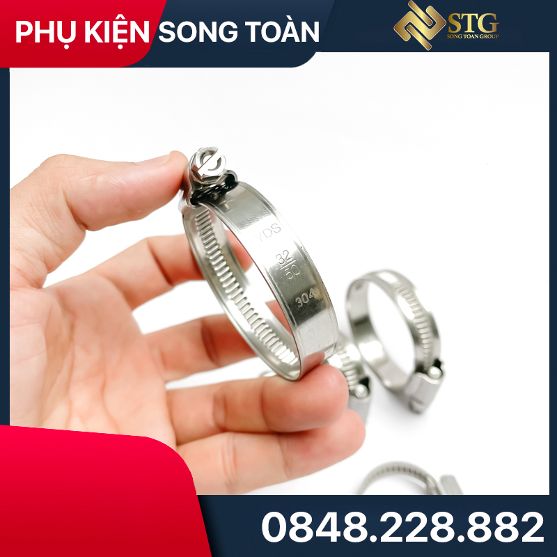 304 Stainless Steel Goat Neck, 304 Stainless Steel Screwed Pipe Clamp