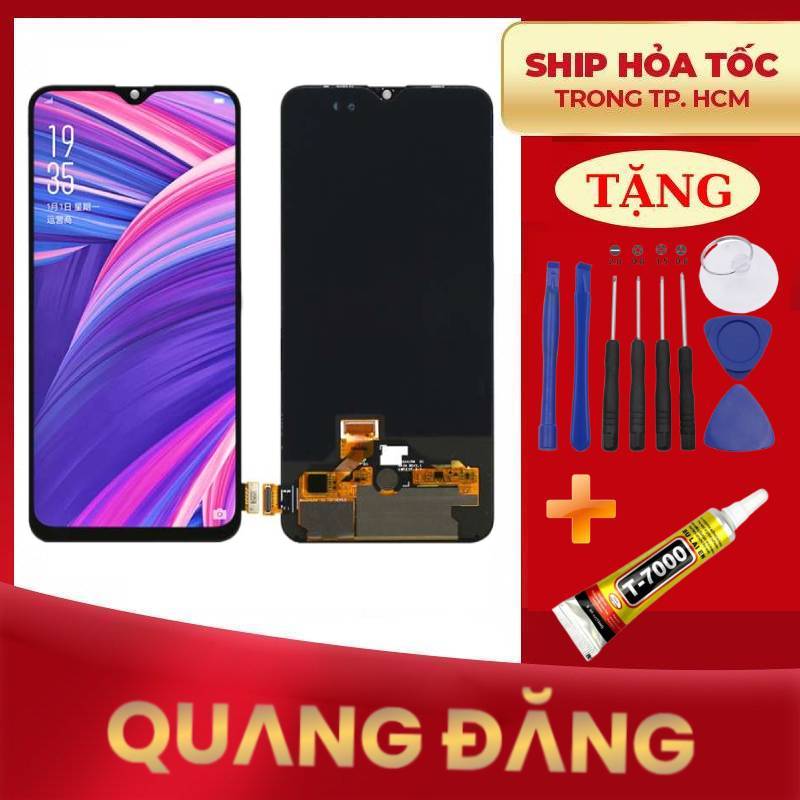 Bộ màn hình oppo r17 /r17 pro tặng keo dán và bộ sửa 9 món