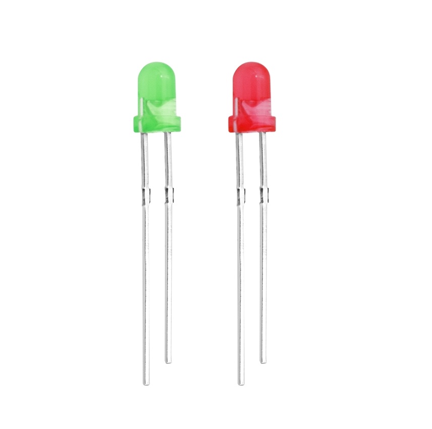 [100 cái] Led đơn 3mm (xanh, đỏ)