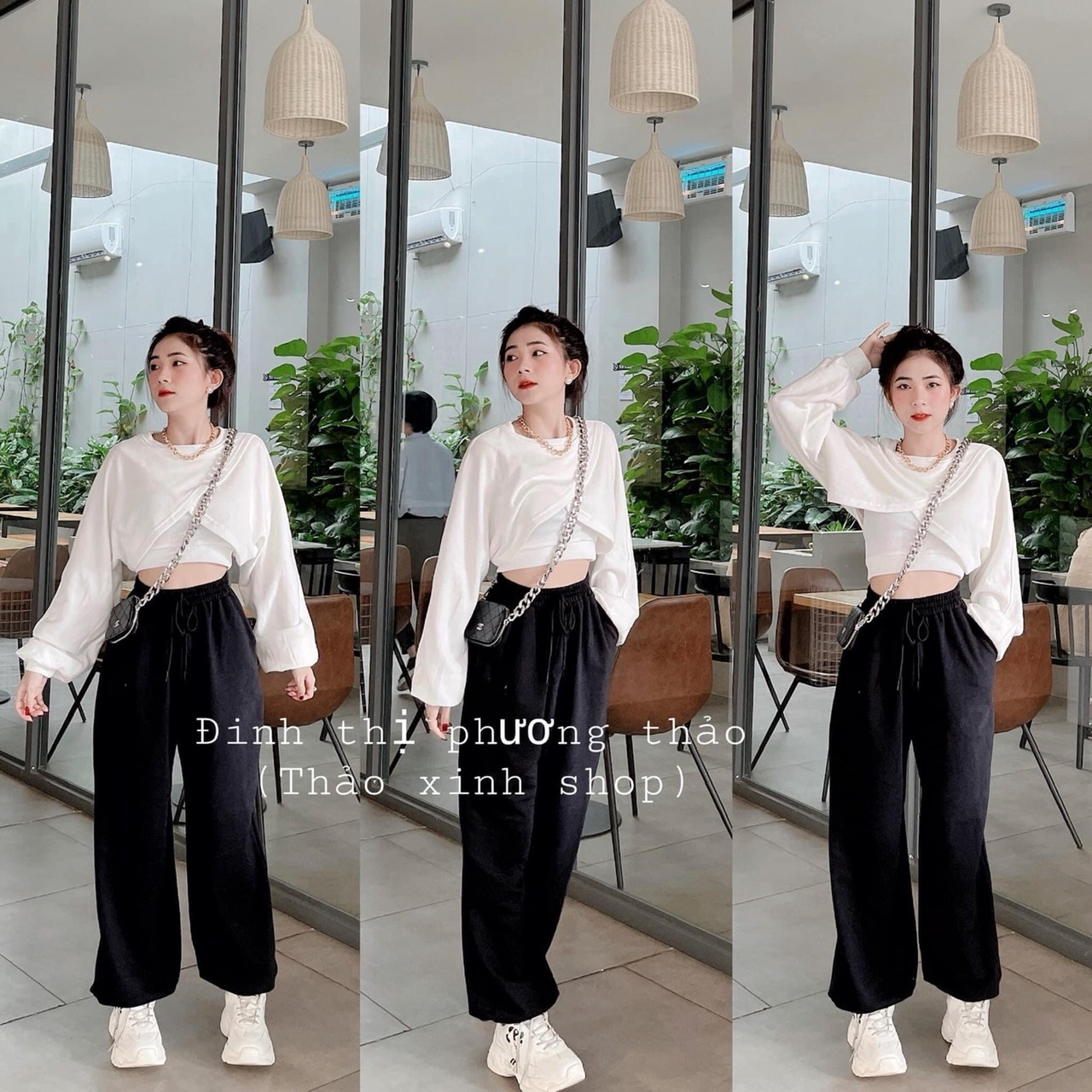SET 3 MÓN QUẦN JOGGER TRƠN + SET ÁO 2 MÓN