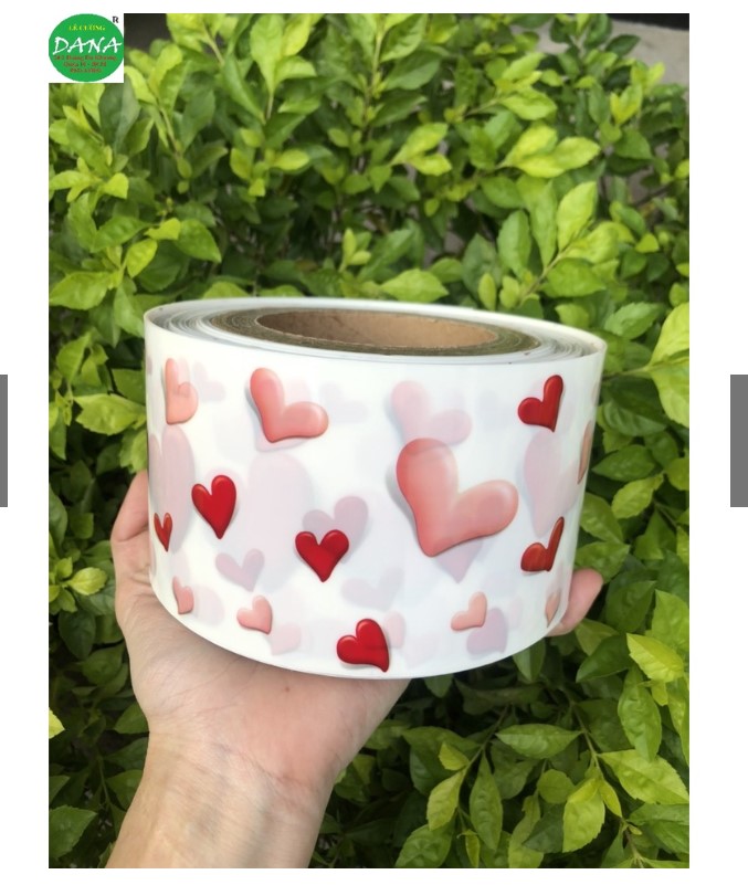 Cuộn Mica bọc thành bánh Mousse ( Nhiều mẫu )
