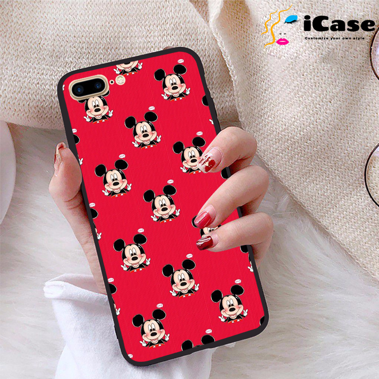 Ốp lưng iPhone 7 Plus viền dẻo TPU BST Hoạt Hình