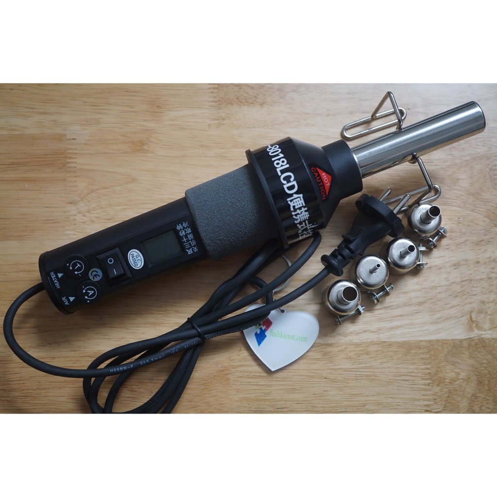 Khò Cầm Tay Khò Di Động GJ 8018 Hiển Thị Màn Hình LCD Mới