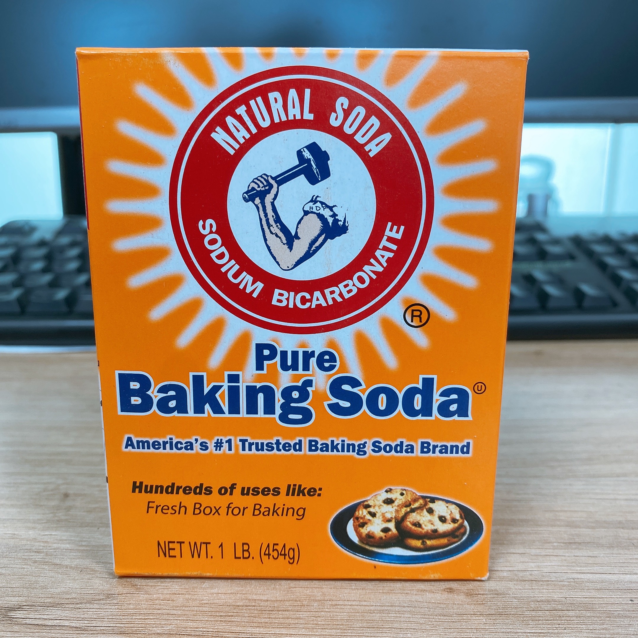 Pure baking soda powder 454g - Kim beauty shop