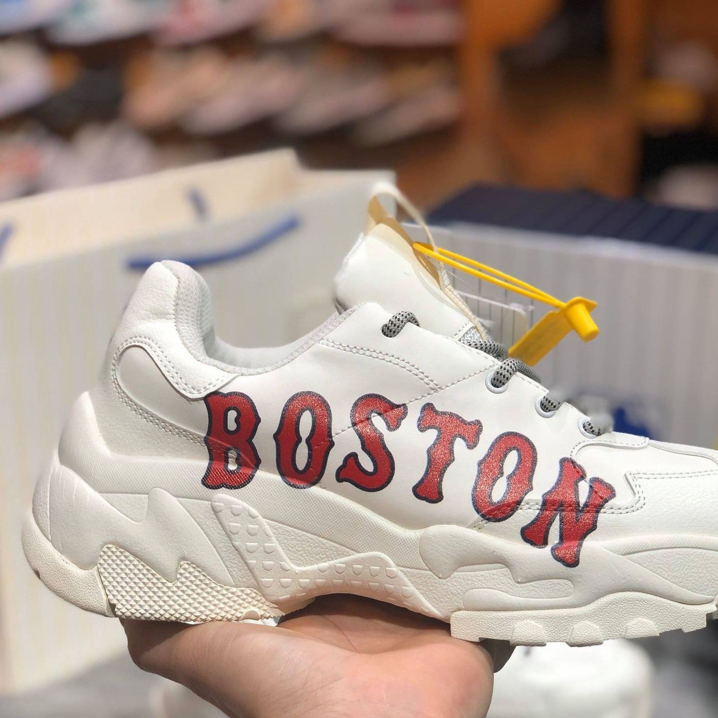 Giày MLB Bigball Chunky P Boston Red Sox ( Full box)