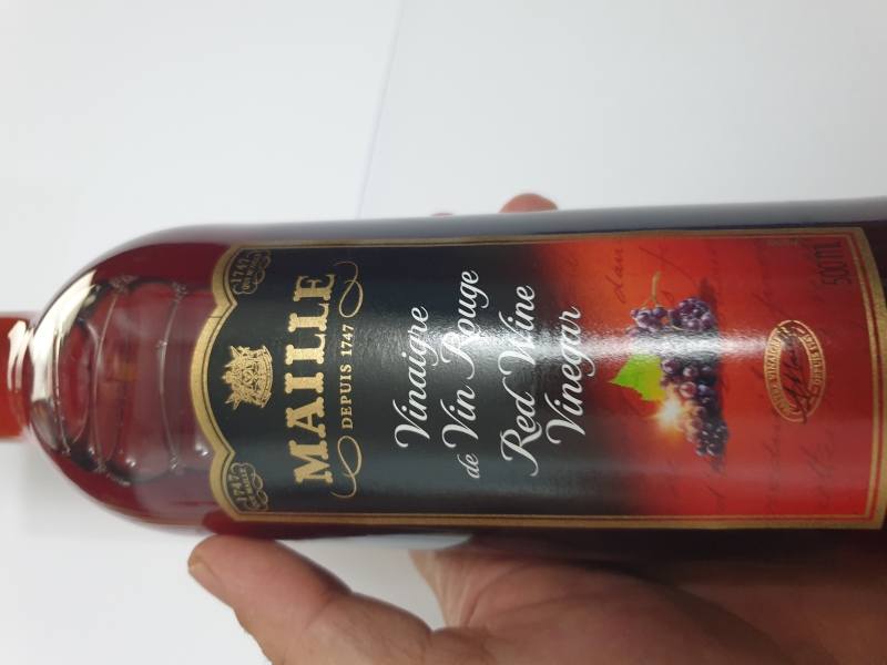 Marelle red wine vinegar 500ml/French import bottle