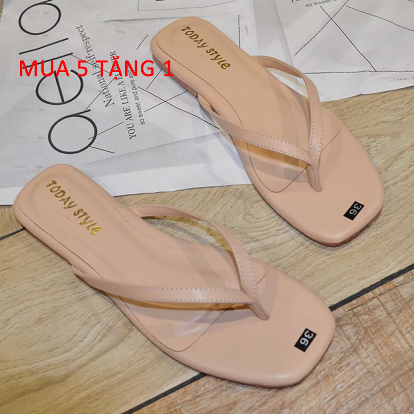[HCM]Dép Kẹp Nữ Đế Thấp Aella Ae230 - Dáng Xinh Mềm Mại Thiết Kế Trẻ Trung Hợp Thời Thượng (Nhiều Màu)