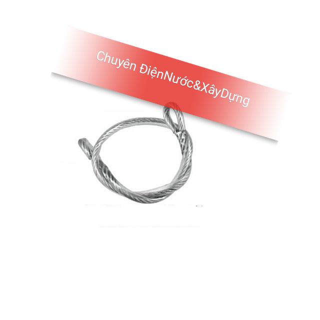 Dây Cáp Khoá Xe Chống Cắt 60Cm, 80Cm, 1M, 2M ( Phi 10 )