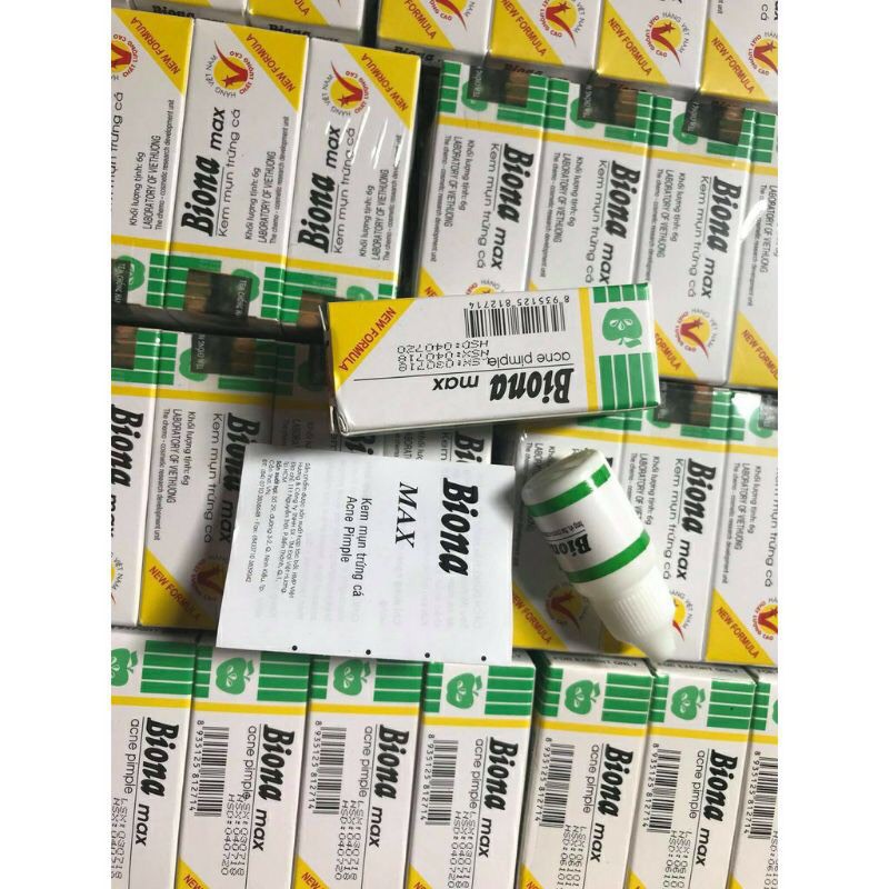 (Freeship max)Kem BIONA MAX TUÝP 6GR GIÚP NGĂN NGỪA MỤN