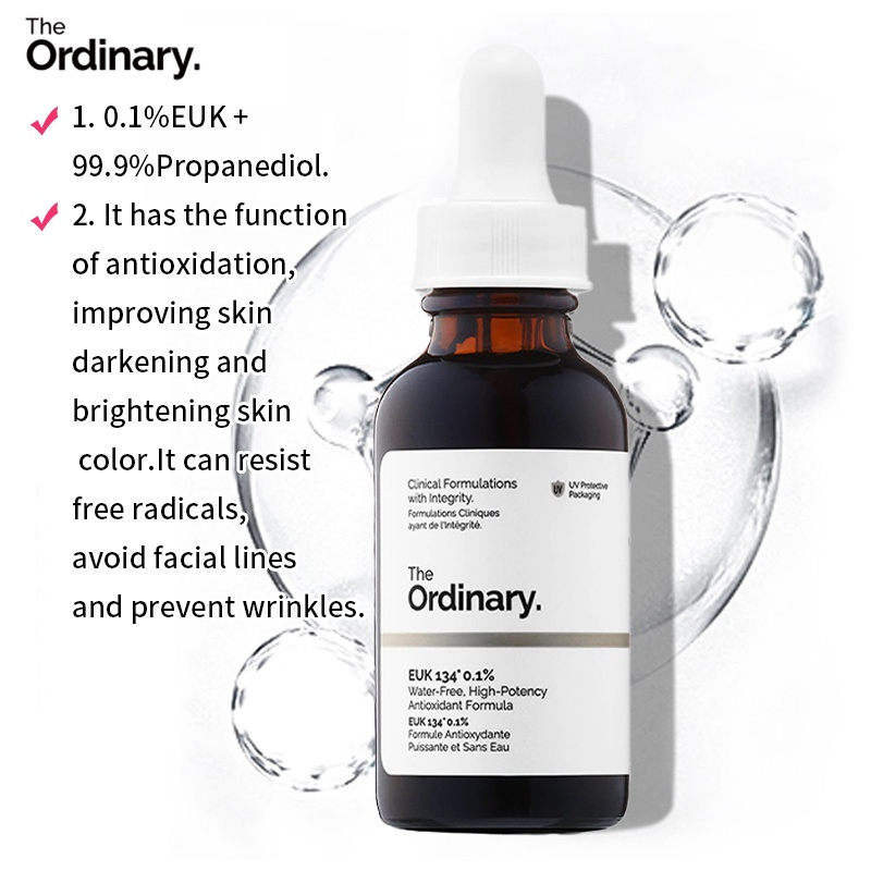 Serum The Ordinary EUK 134 0.1% [30ml] Tinh chất dưỡng chống oxy hóa