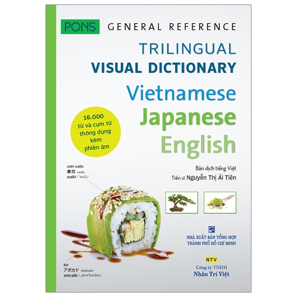 Fahasa - Pons General Reference - Trilingual Visual Dictionary Vietnamese - Japanese - English