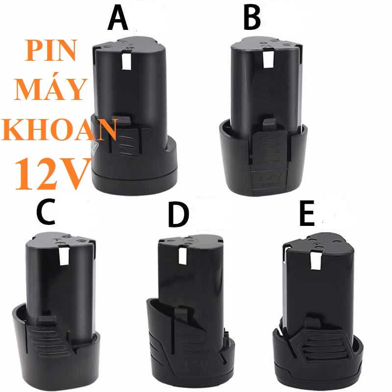 2 Pin máy khoan bắt vít cầm tay 12V 1500mAh