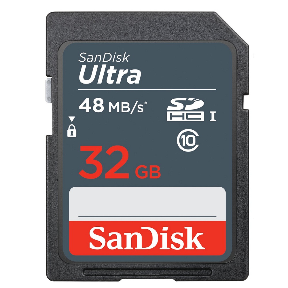 Thẻ nhớ SanDisk SDHC Ultra 32GB Class 10 48mb/s