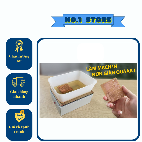 Bột sắt FeCl3 làm mạch in 100g