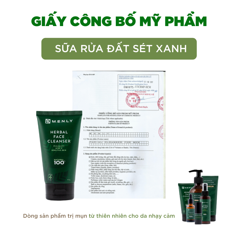 [HCM]Sữa Rửa Mặt Cho Nam M.E.N.L.Y
