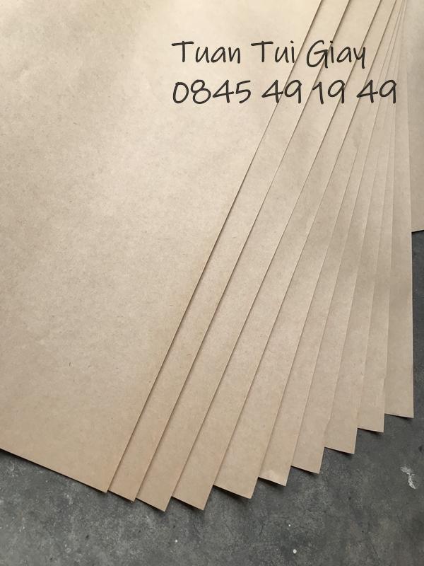 10 tờ giấy kraft nguyên khổ