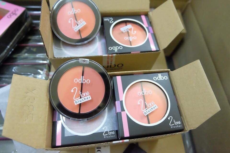 Phấn má hồng ODBO 2 tone Blusher Thái Lan 10.5g