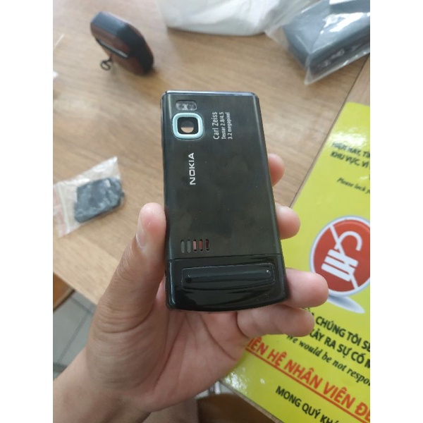 Vỏ Nokia 6500s (Slide) (trắng )